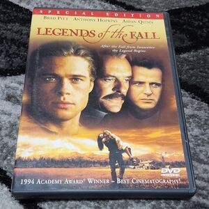 LEGENDS OF THE FALL DVD 1994 HISTORICAL WESTERN DRAMA MOVIE